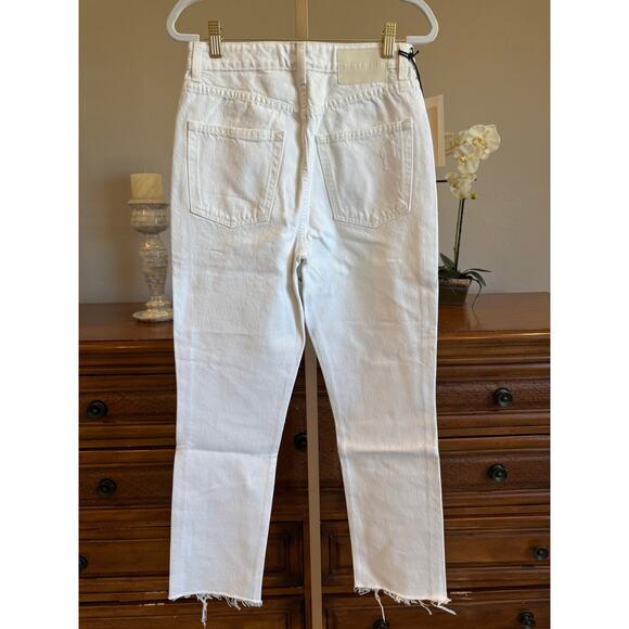 GRLFRND Karolina High Rise Straight Crop Jeans Brentwood NWT 25 - Picture 3 of 12